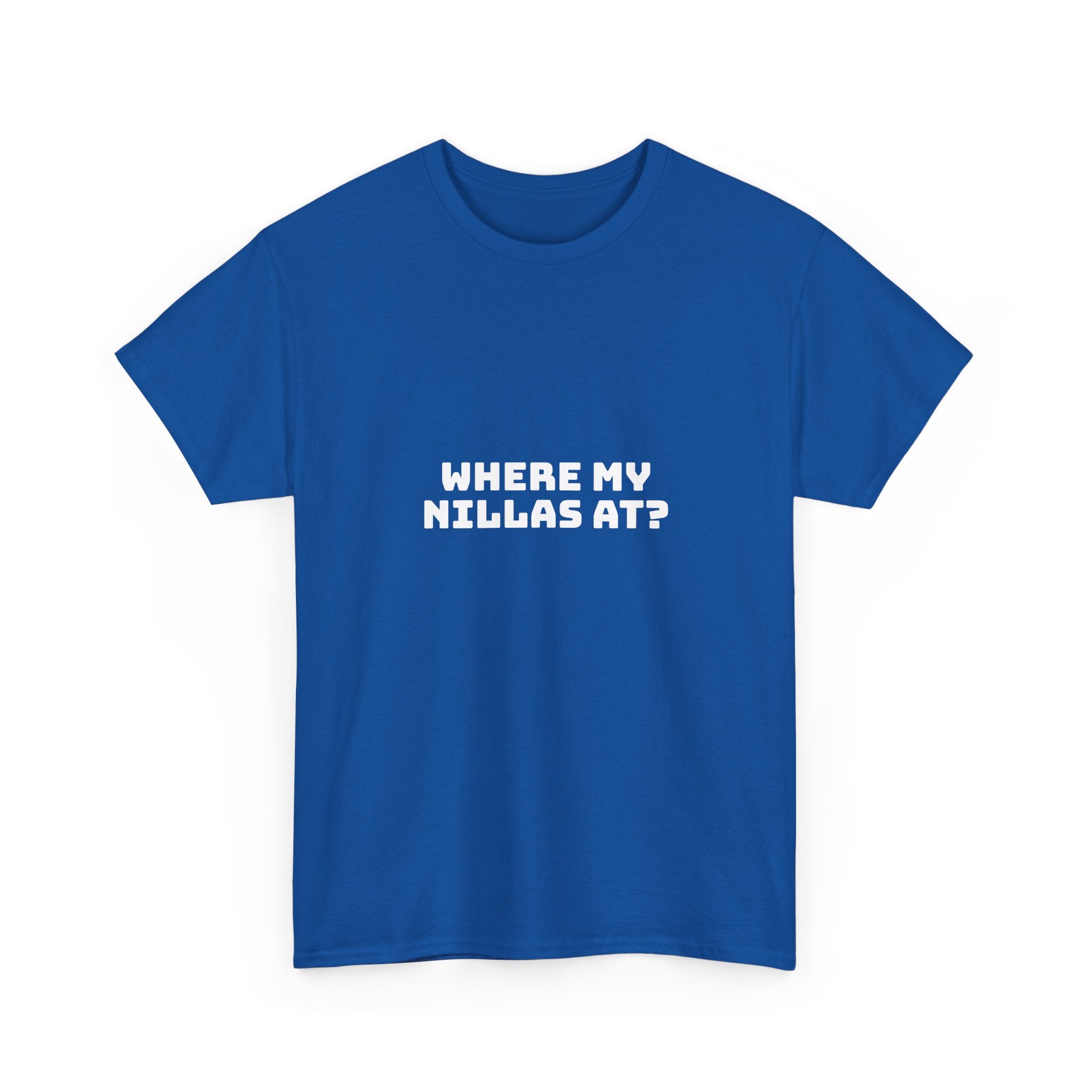 Where My Nillas At? Dark T-Shirt