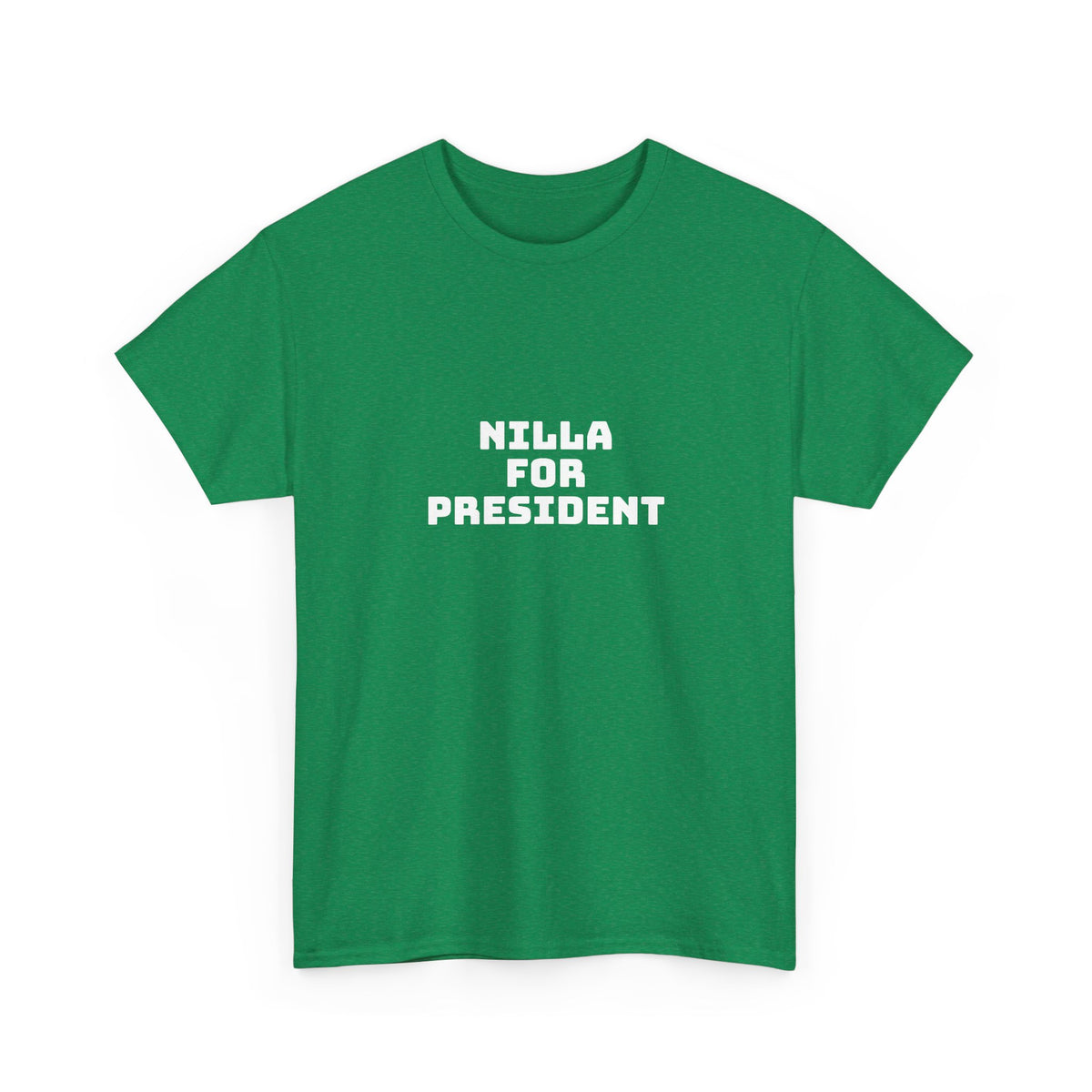 Nilla For President Funny Campaign T-Shirt – Dark Colors