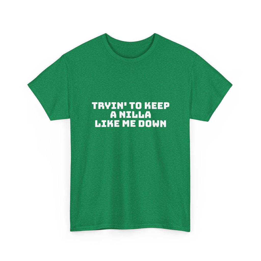 Tryin' To Keep A Nilla Like Me Down Dark T-Shirt