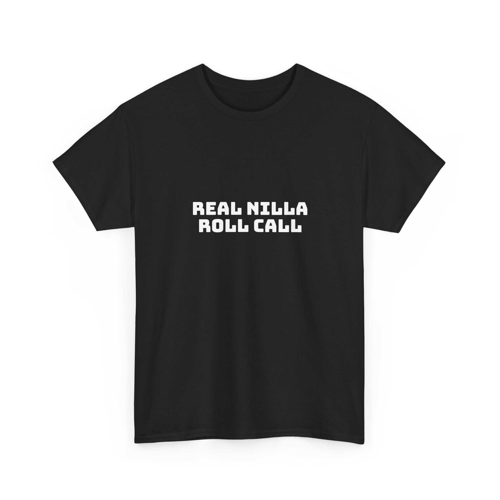 Real Nilla Roll Call Dark T-Shirt