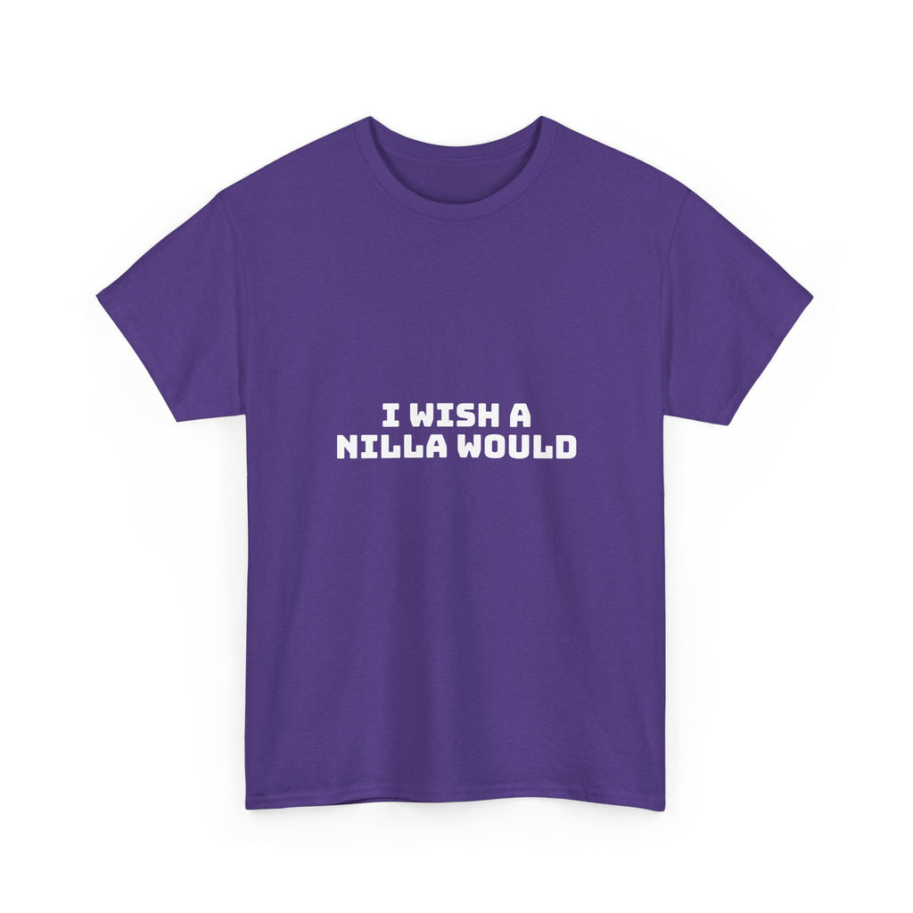 I Wish A Nilla Would Dark T-Shirt