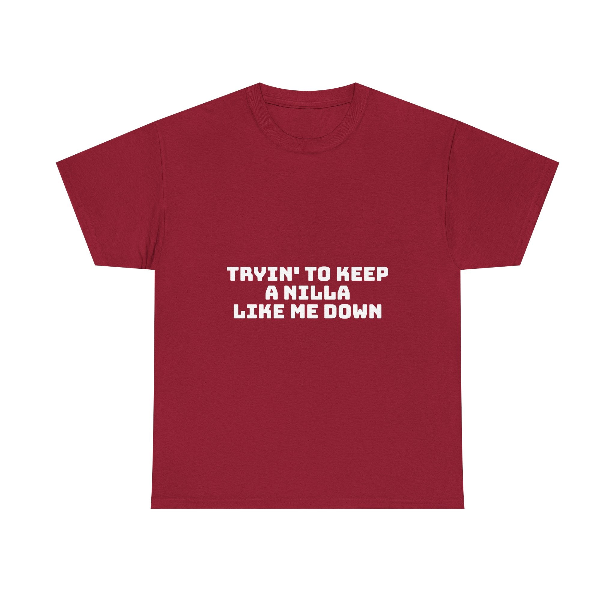 Tryin' To Keep A Nilla Like Me Down Dark T-Shirt