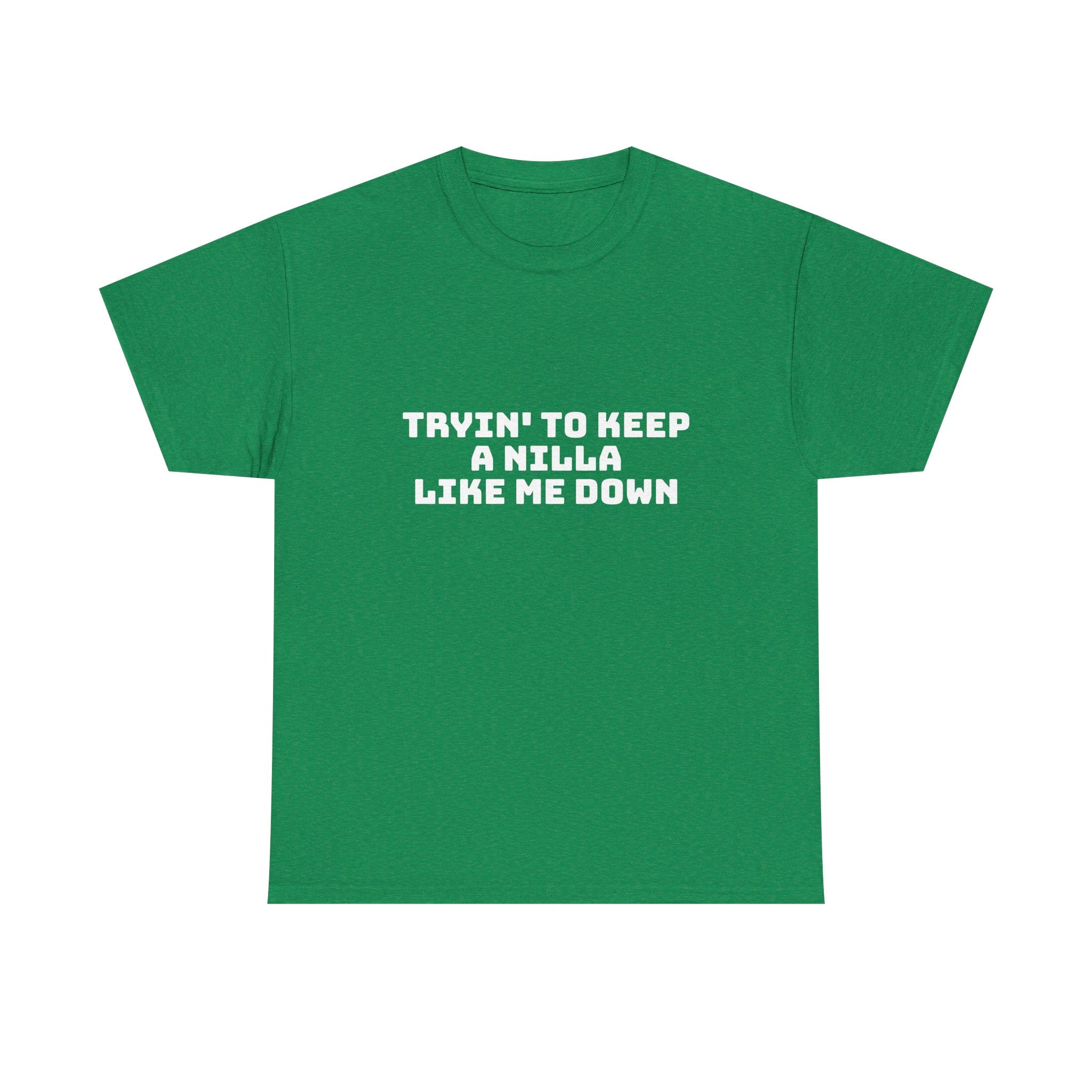 Tryin' To Keep A Nilla Like Me Down Dark T-Shirt