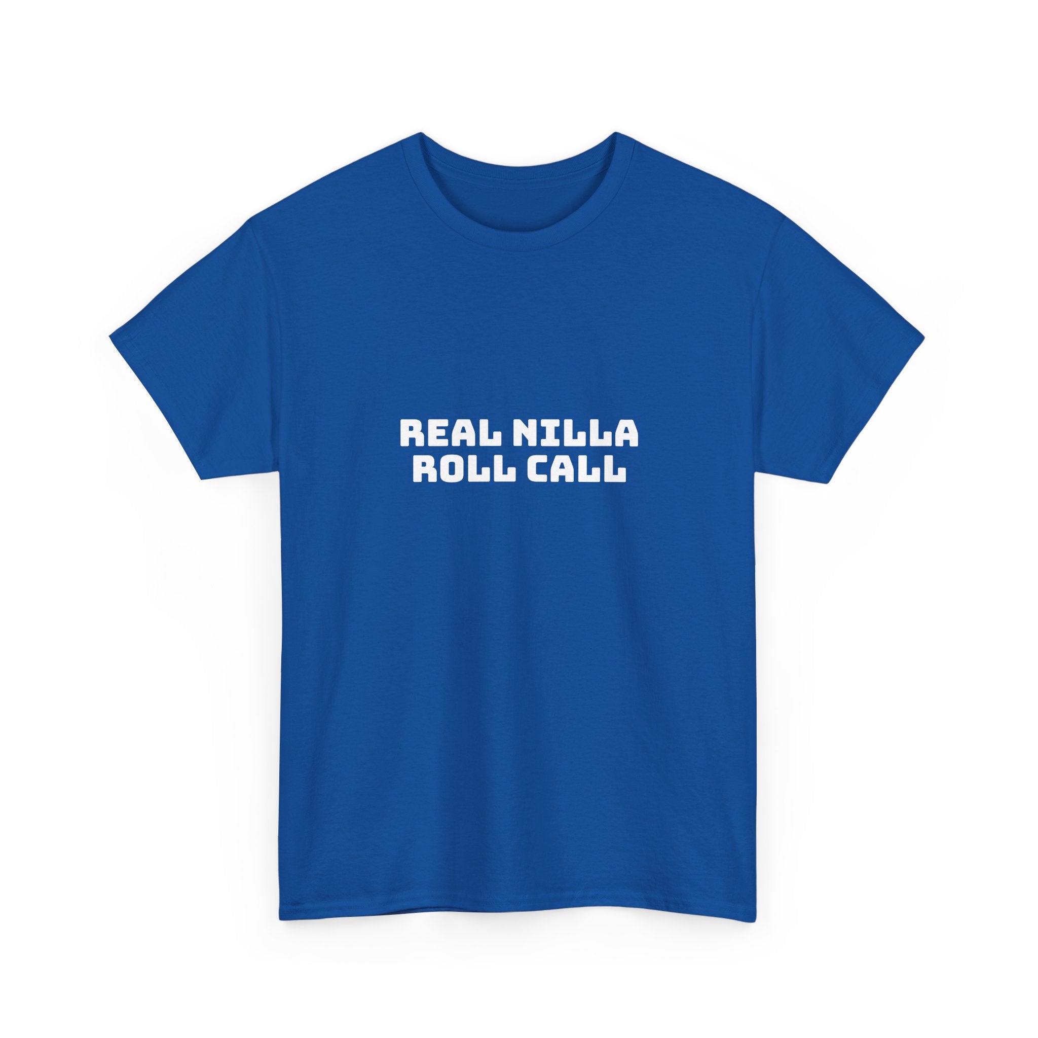 Real Nilla Roll Call Dark T-Shirt