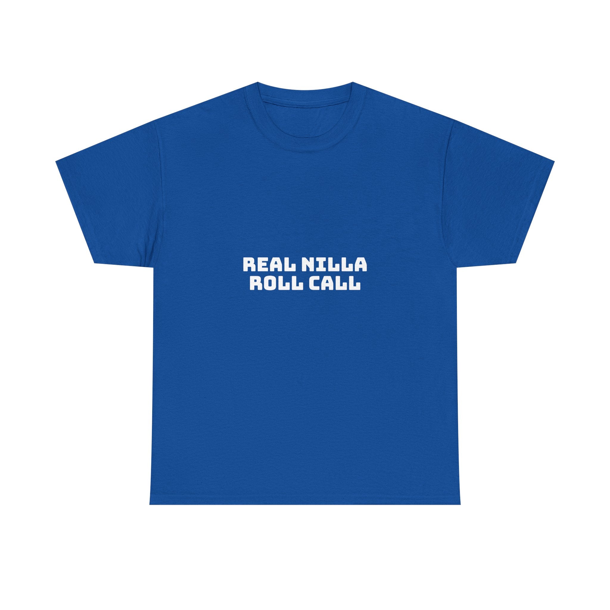 Real Nilla Roll Call Dark T-Shirt