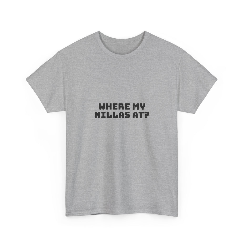 Where My Nillas At? Light T-Shirt