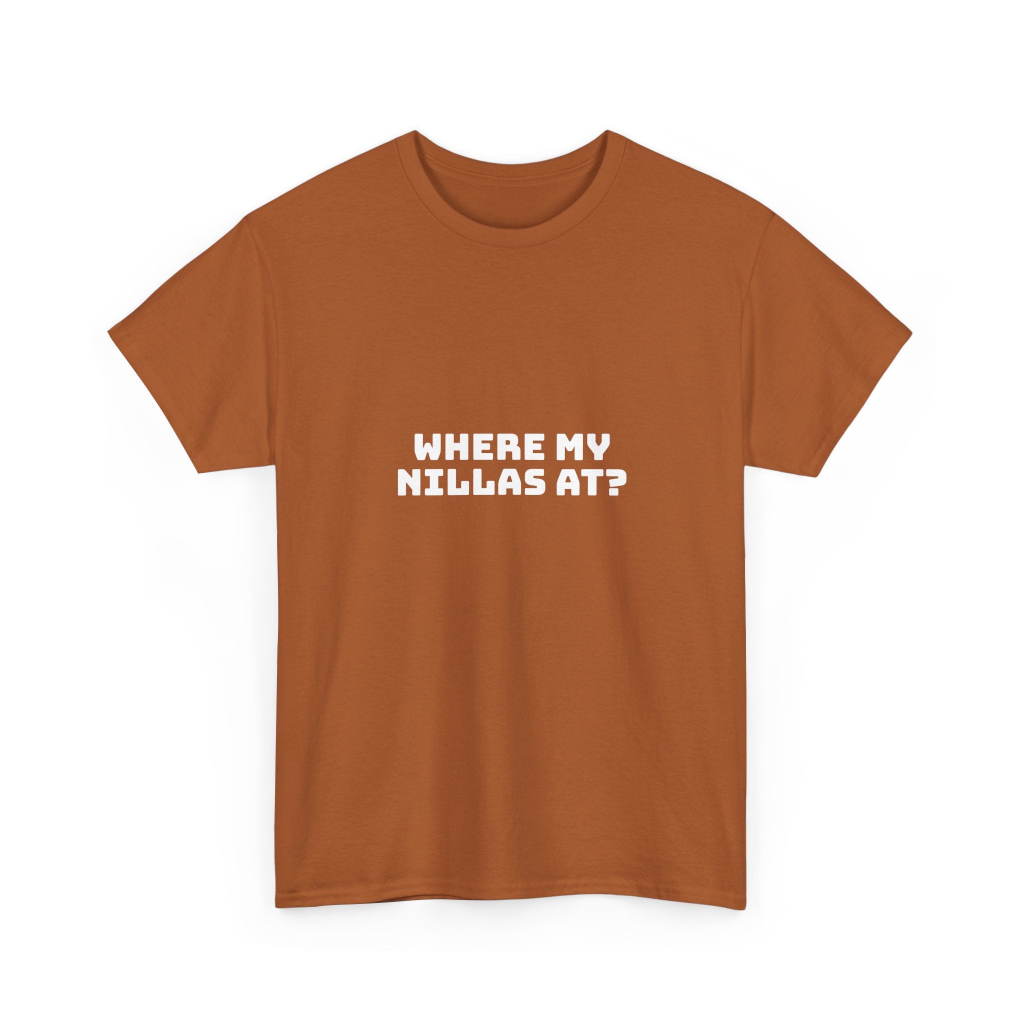 Where My Nillas At? Dark T-Shirt