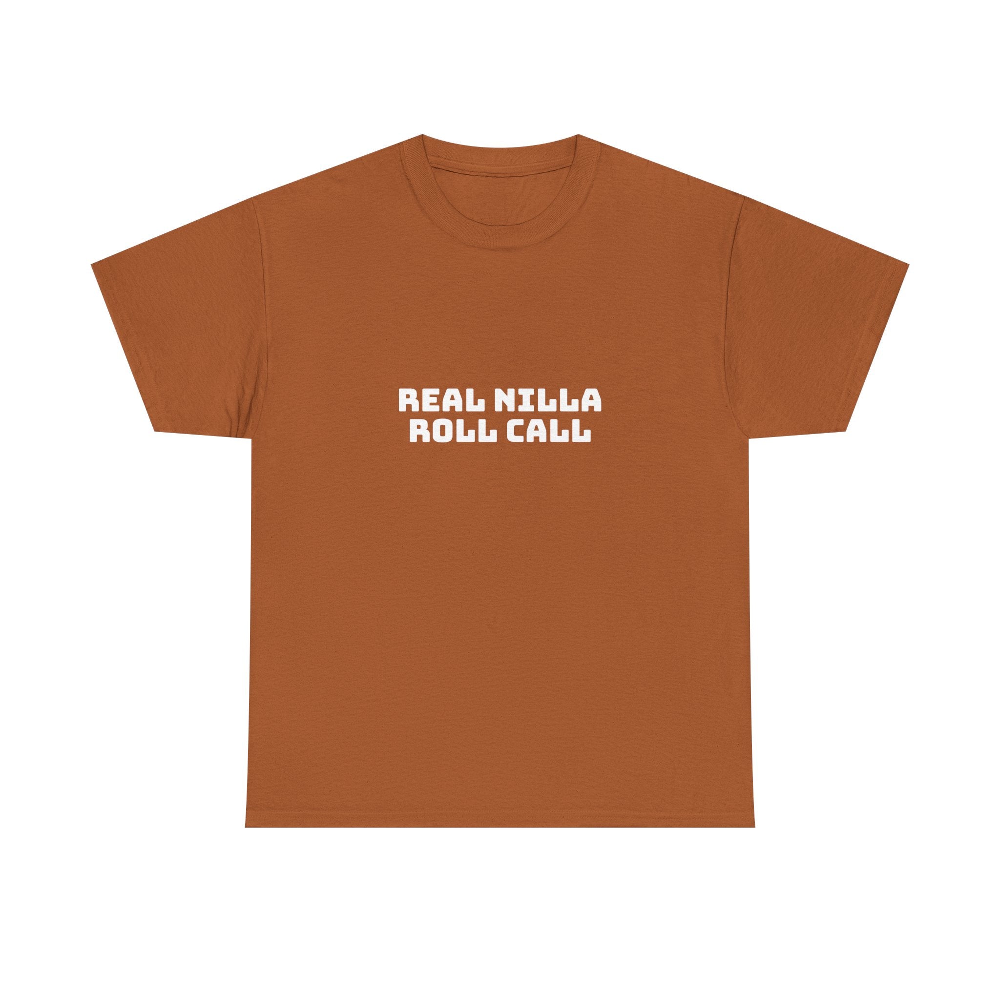 Real Nilla Roll Call Dark T-Shirt