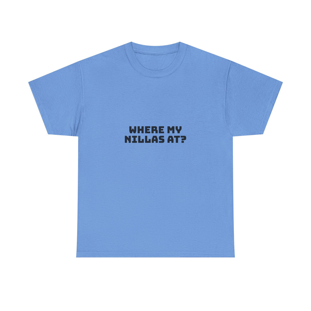 Where My Nillas At? Light T-Shirt