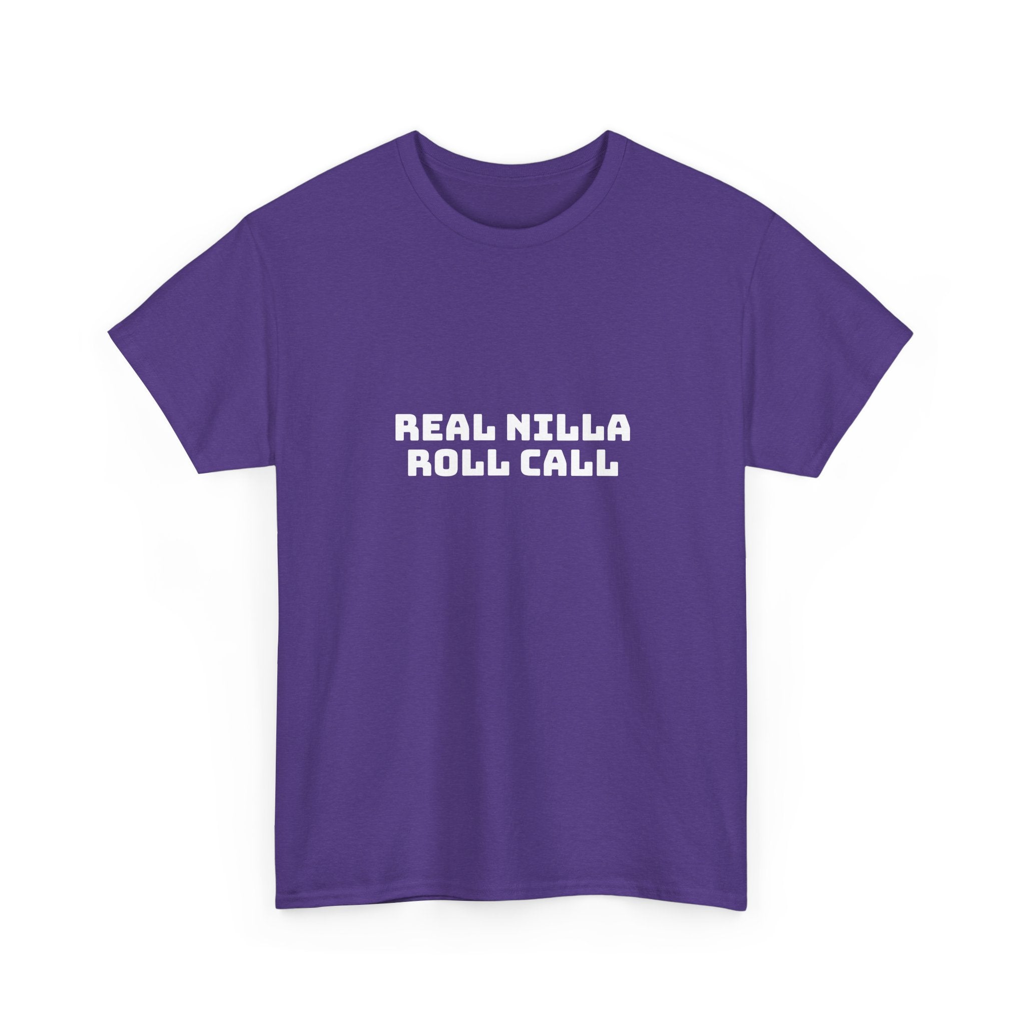 Real Nilla Roll Call Dark T-Shirt
