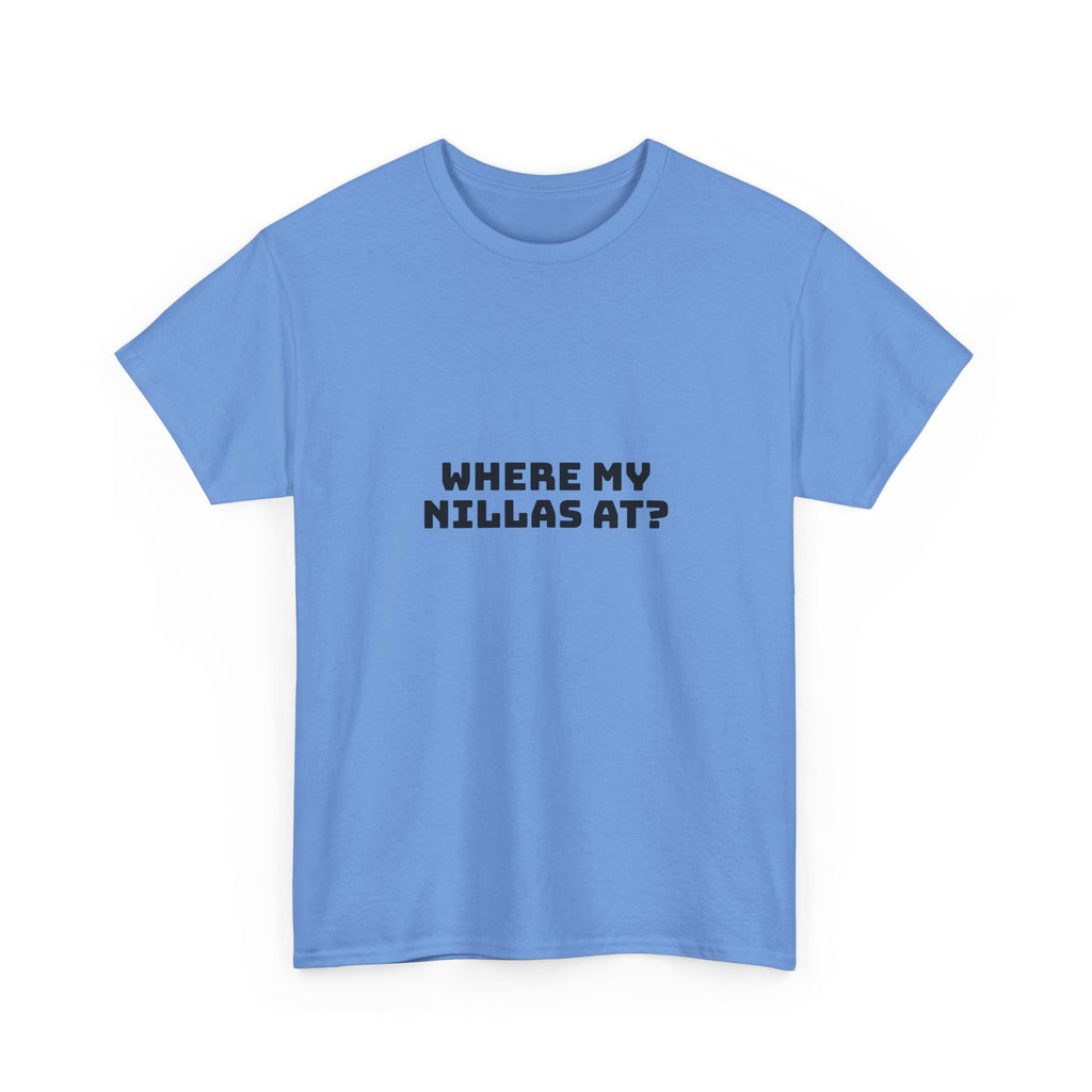 Where My Nillas At? Light T-Shirt