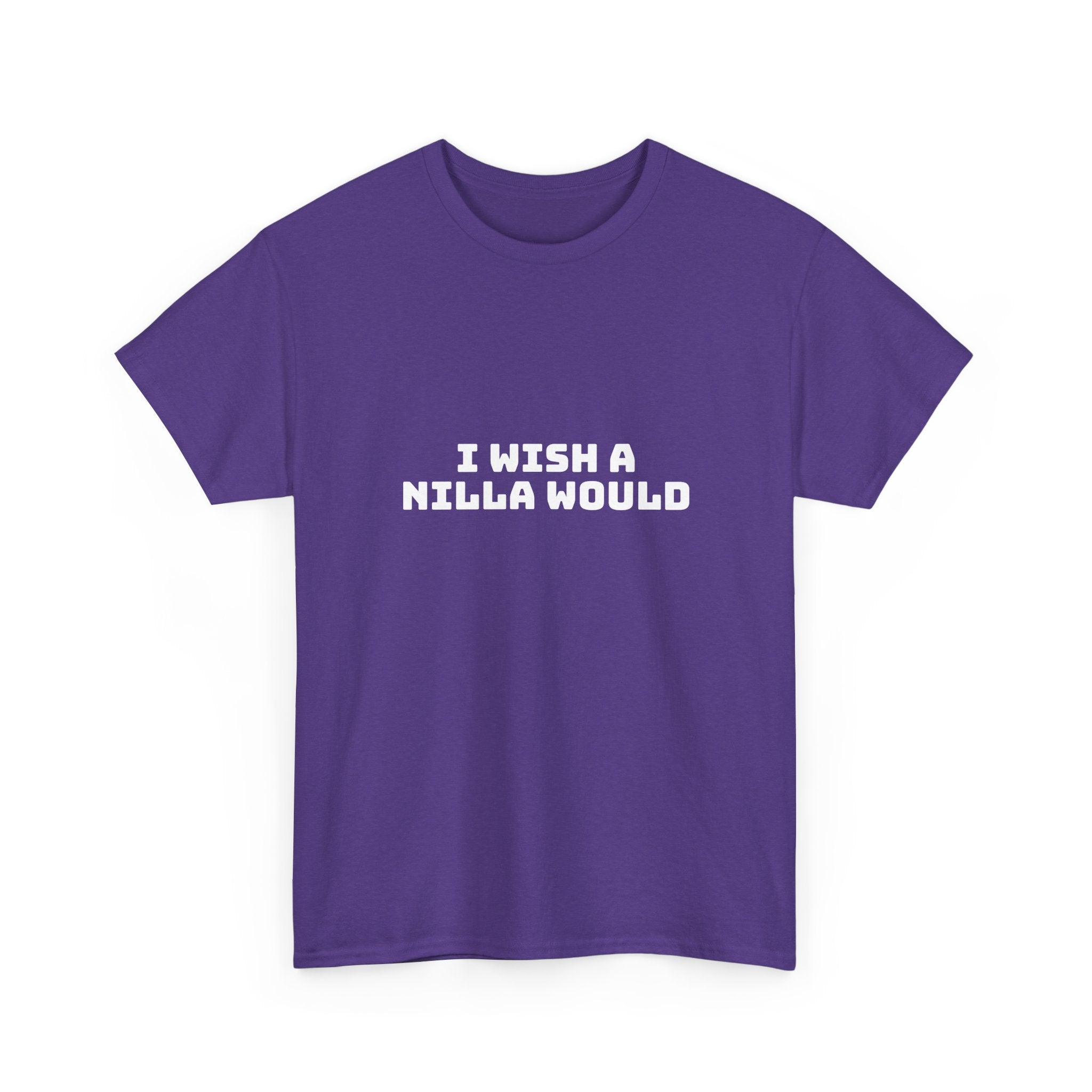 I Wish A Nilla Would Dark T-Shirt
