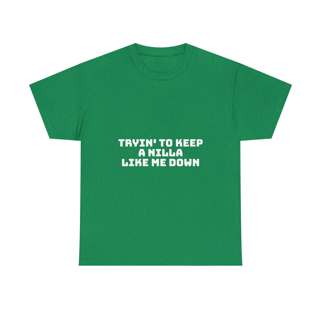 Tryin' To Keep A Nilla Like Me Down Dark T-Shirt