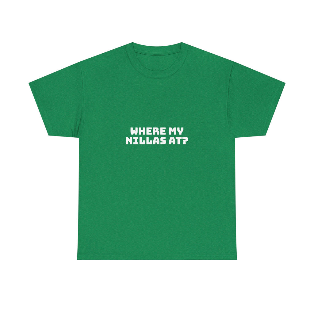 Where My Nillas At? Dark T-Shirt
