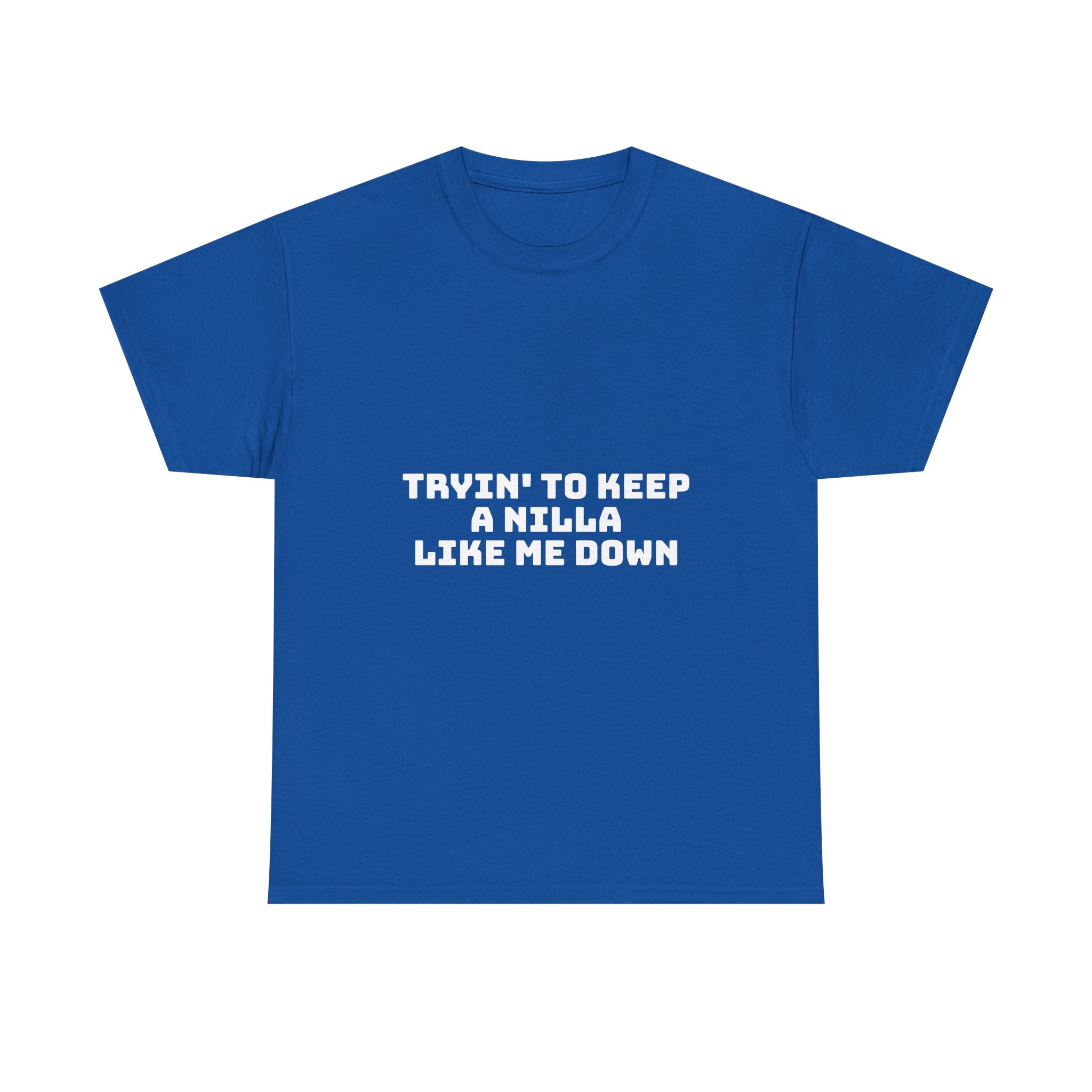 Tryin' To Keep A Nilla Like Me Down Dark T-Shirt