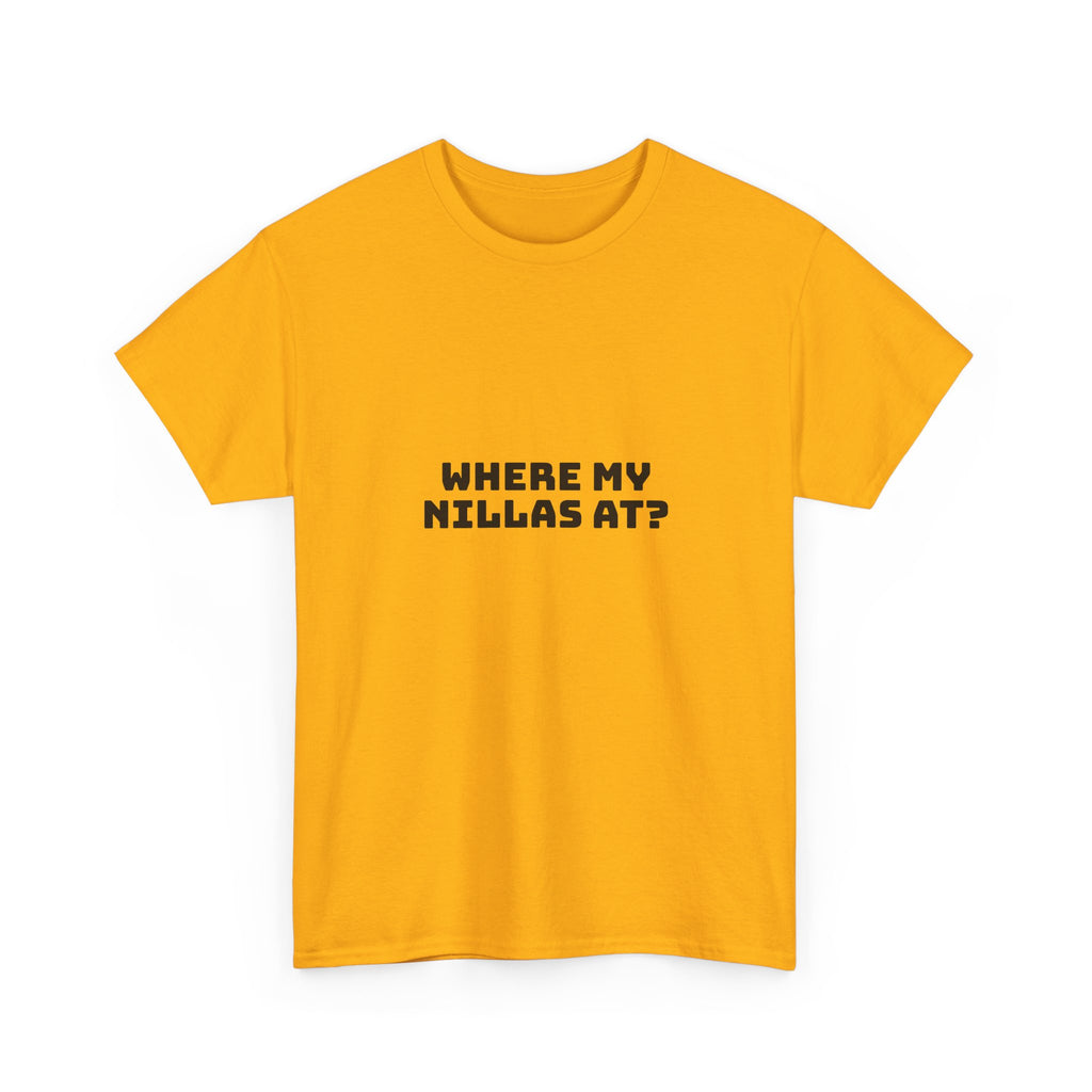 Where My Nillas At? Light T-Shirt