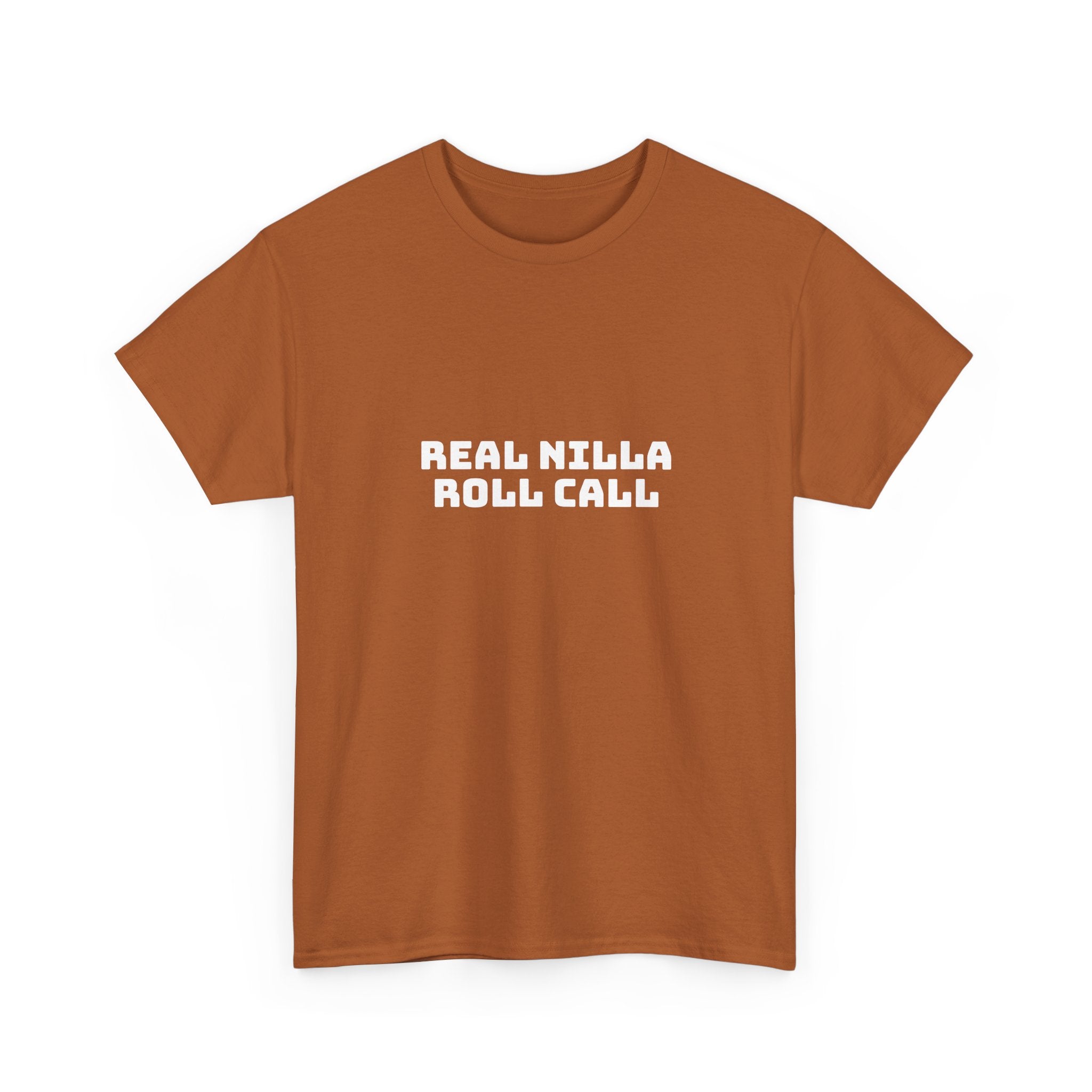 Real Nilla Roll Call Dark T-Shirt