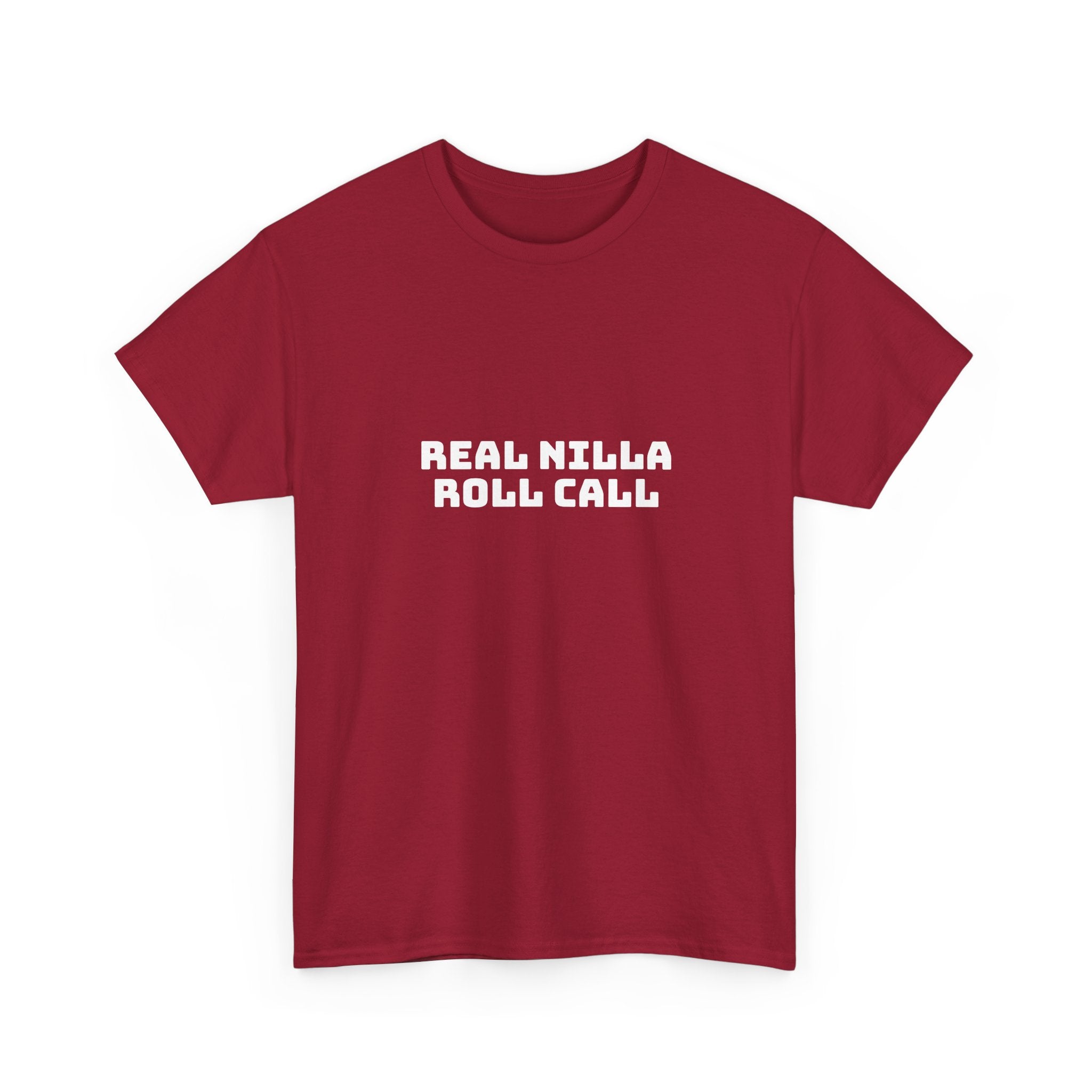 Real Nilla Roll Call Dark T-Shirt