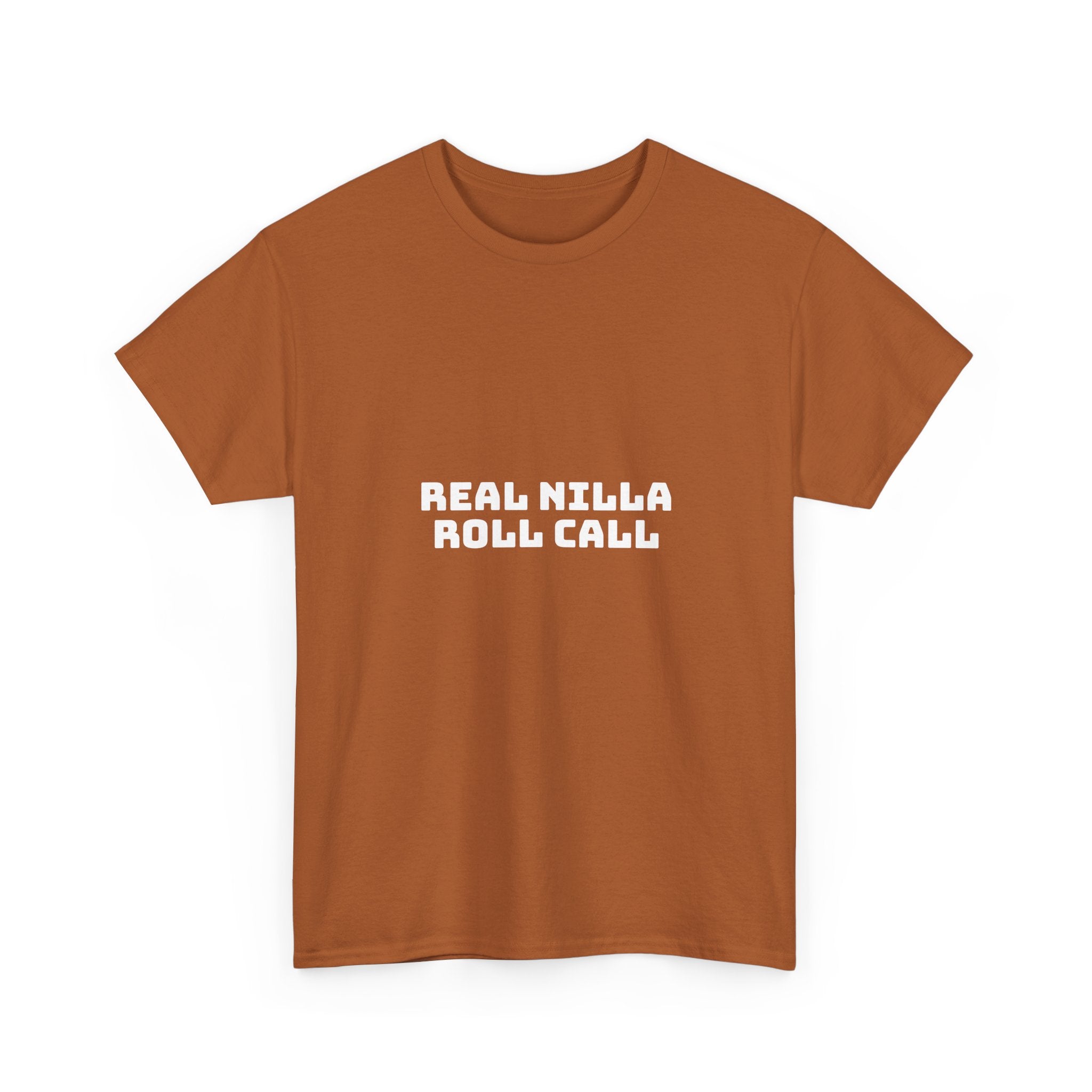 Real Nilla Roll Call Dark T-Shirt