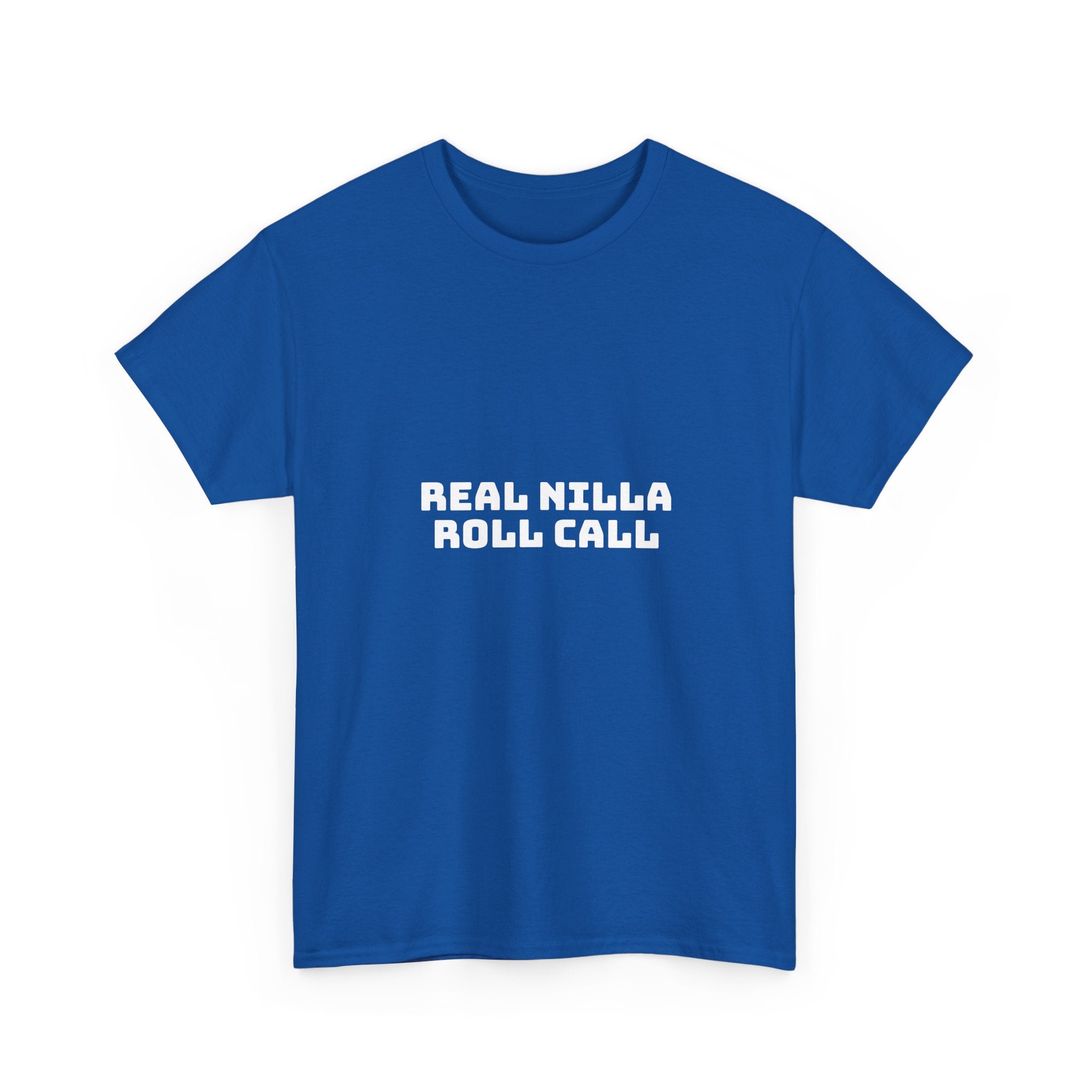 Real Nilla Roll Call Dark T-Shirt